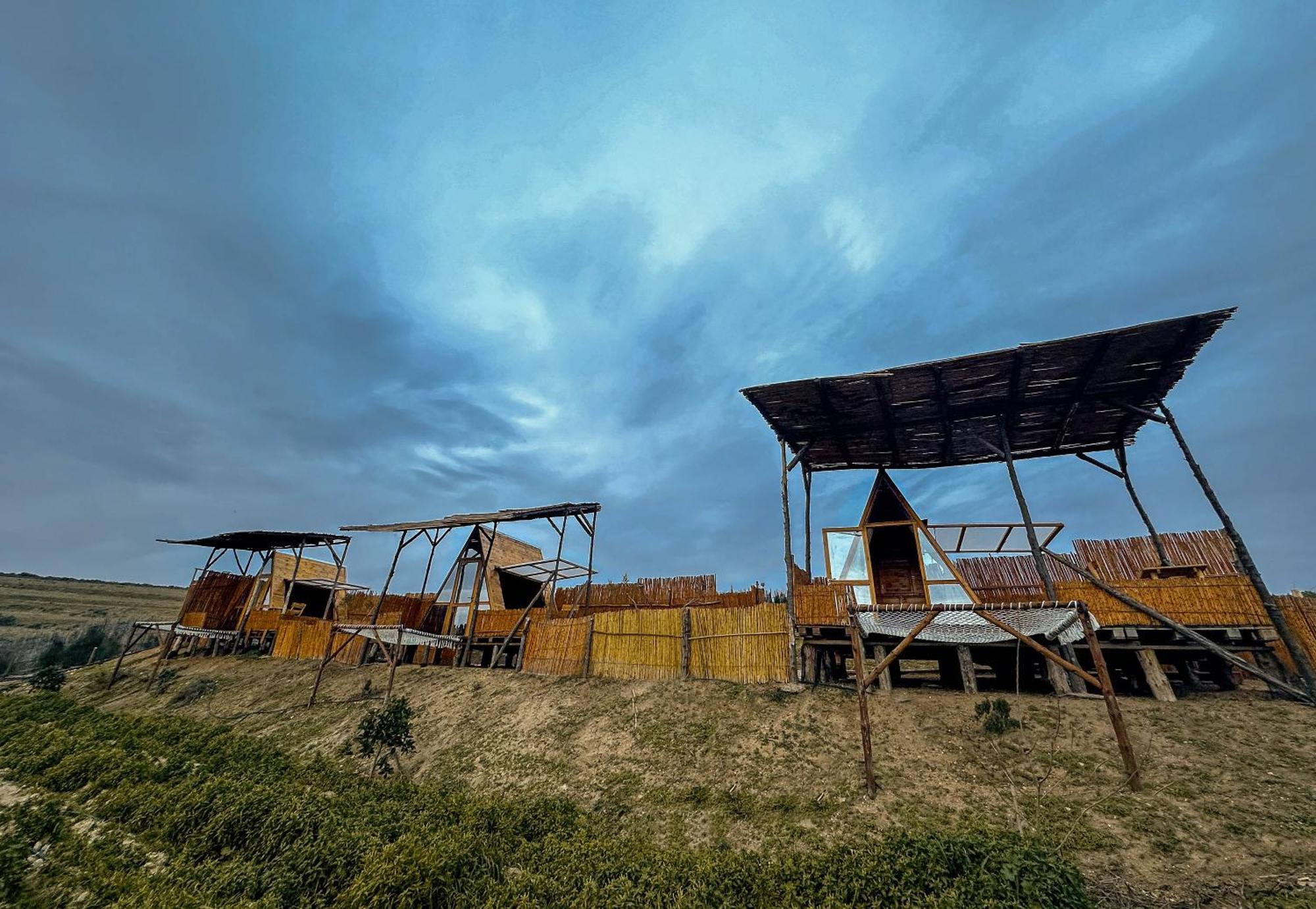 Отель Ghar El Melh Outdoors Ra's al Jabal Экстерьер фото