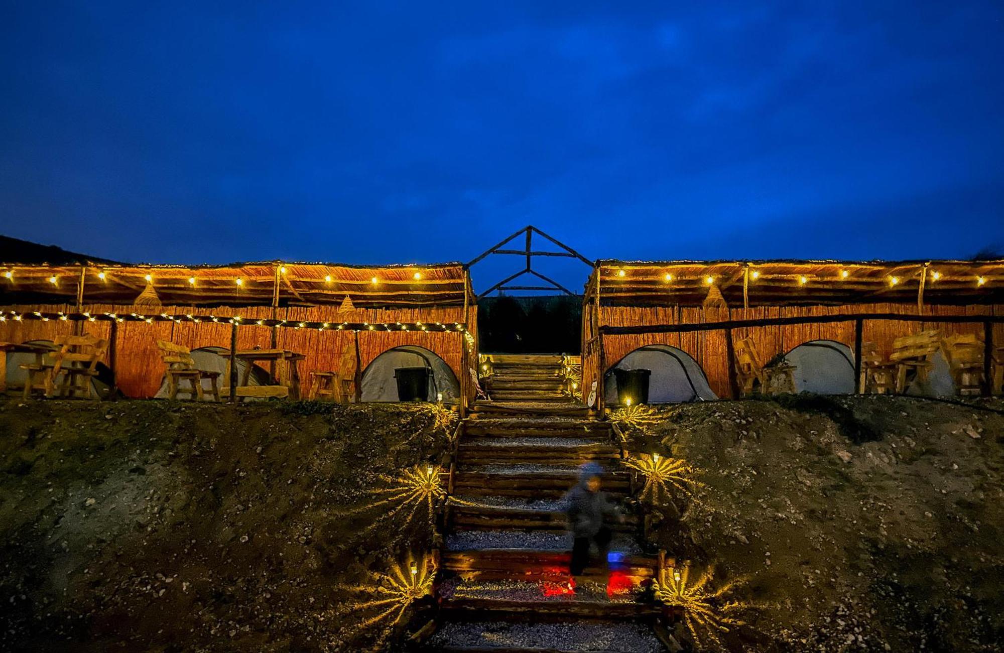 Отель Ghar El Melh Outdoors Ra's al Jabal Экстерьер фото